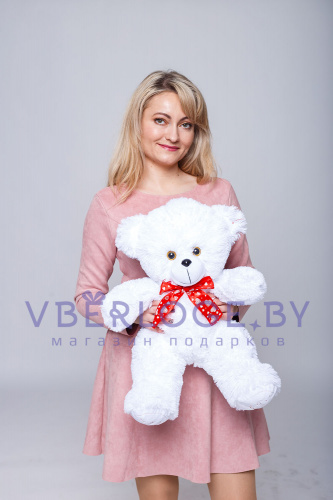 Мишка I Love You 60 см Белый