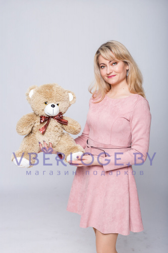 Мишка I Love You 60 см Золотой
