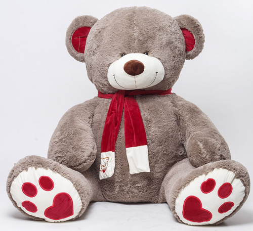 Большой медведь My Love 230 см Бурый