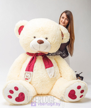 Большой медведь My Love 200 см Нежно-кремовый