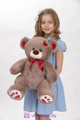 Медвежонок Мишка My Love 60 см бурый
